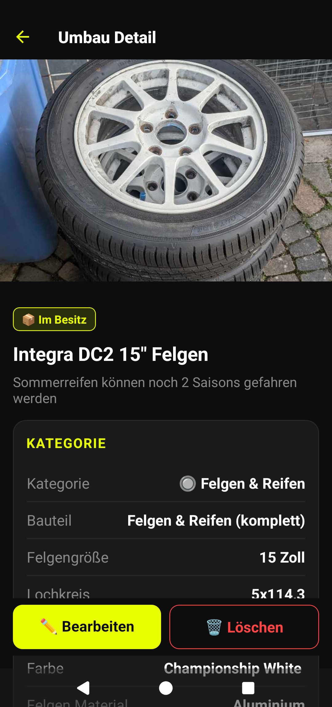 Umbau Detail — alle Infos zu einem Mod